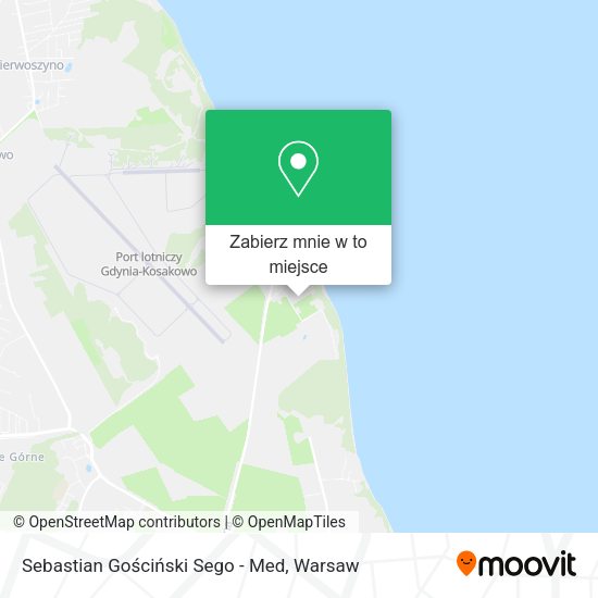 Mapa Sebastian Gościński Sego - Med