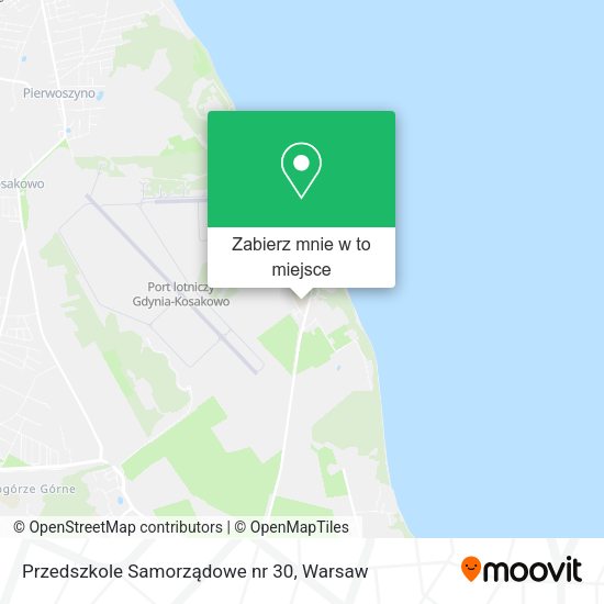 Mapa Przedszkole Samorządowe nr 30