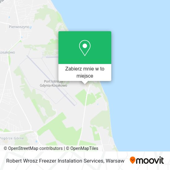 Mapa Robert Wrosz Freezer Instalation Services