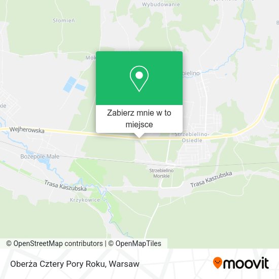 Mapa Oberża Cztery Pory Roku