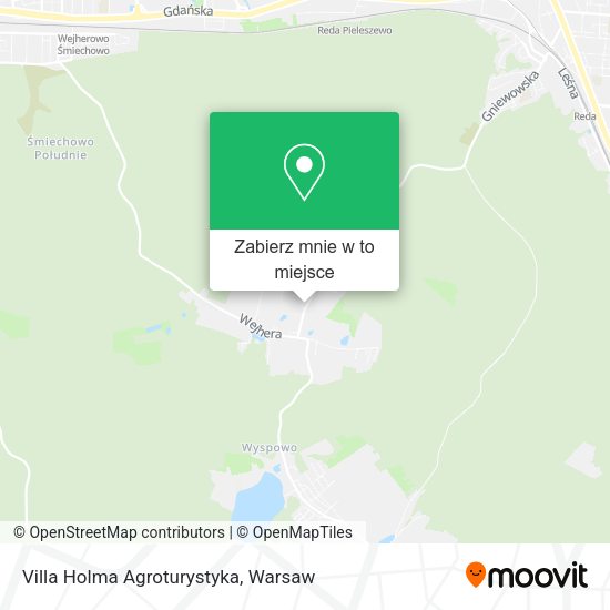 Mapa Villa Holma Agroturystyka