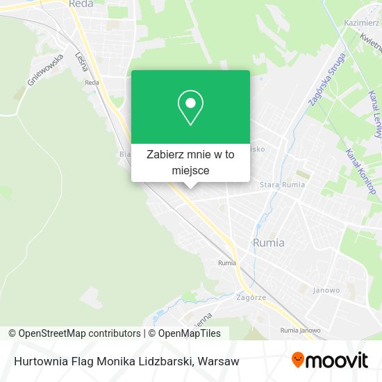 Mapa Hurtownia Flag Monika Lidzbarski