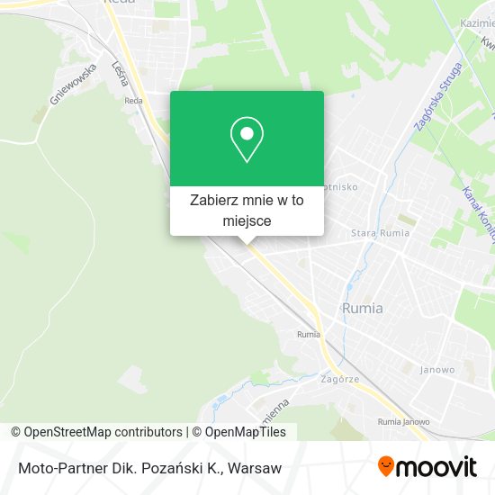 Mapa Moto-Partner Dik. Pozański K.