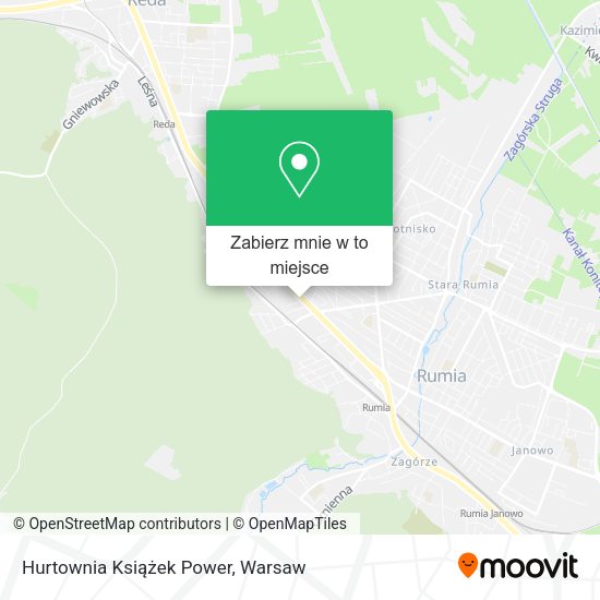 Mapa Hurtownia Książek Power