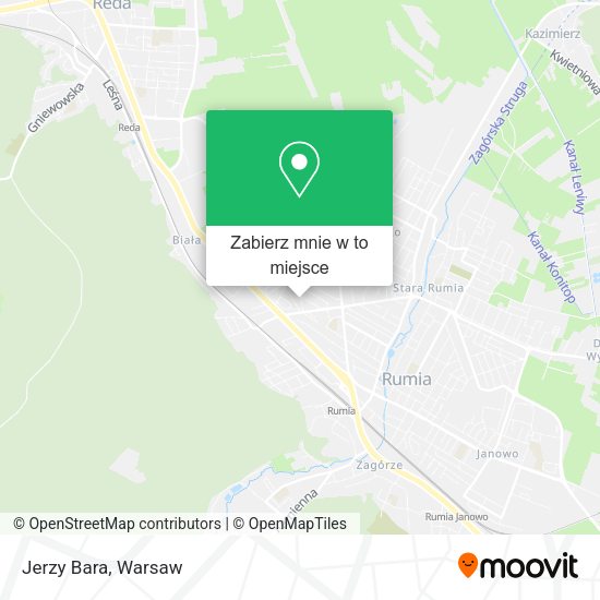 Mapa Jerzy Bara