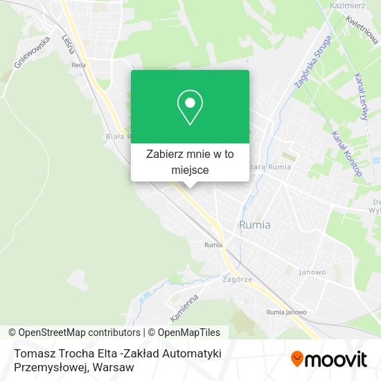 Mapa Tomasz Trocha Elta -Zakład Automatyki Przemysłowej