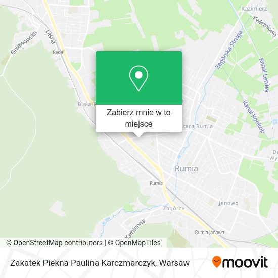 Mapa Zakatek Piekna Paulina Karczmarczyk