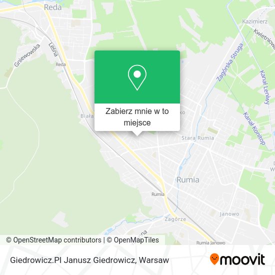 Mapa Giedrowicz.Pl Janusz Giedrowicz