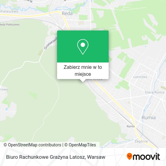 Mapa Biuro Rachunkowe Grażyna Latosz