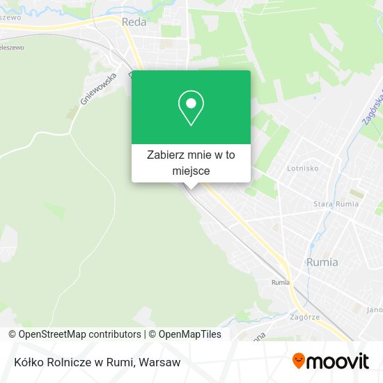 Mapa Kółko Rolnicze w Rumi