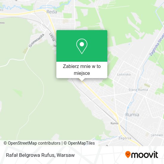 Mapa Rafał Belgrowa Rufus