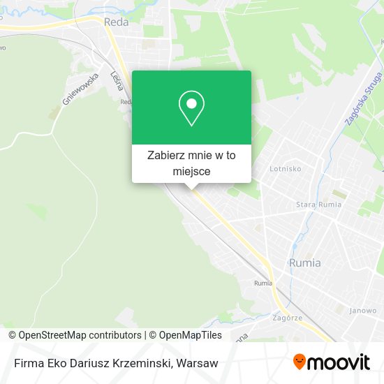 Mapa Firma Eko Dariusz Krzeminski