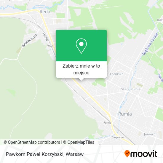 Mapa Pawkom Paweł Korzybski