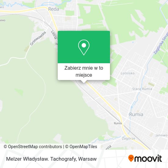 Mapa Melzer Władysław. Tachografy