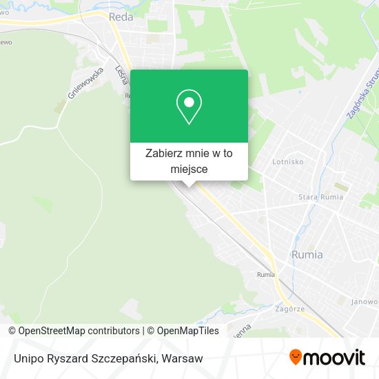 Mapa Unipo Ryszard Szczepański