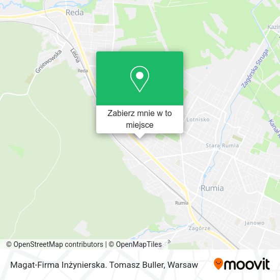 Mapa Magat-Firma Inżynierska. Tomasz Buller