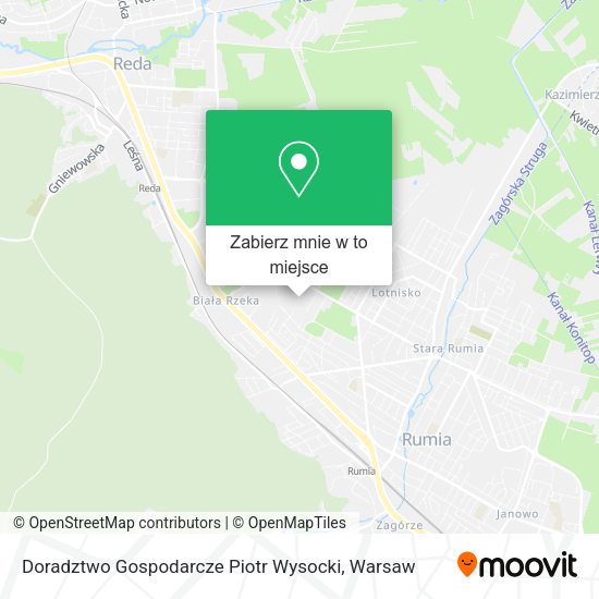 Mapa Doradztwo Gospodarcze Piotr Wysocki