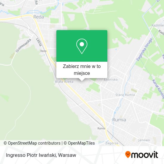 Mapa Ingresso Piotr Iwański