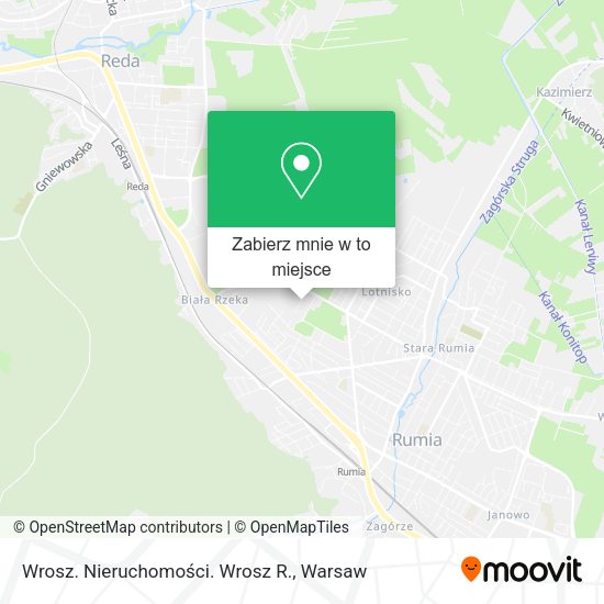 Mapa Wrosz. Nieruchomości. Wrosz R.