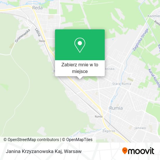 Mapa Janina Krzyzanowska Kaj