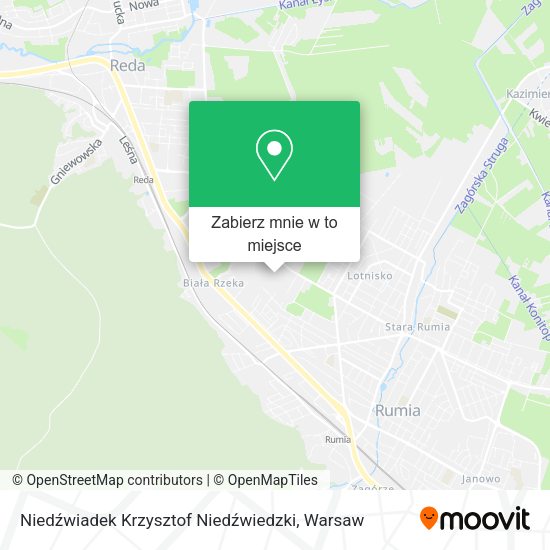 Mapa Niedźwiadek Krzysztof Niedźwiedzki