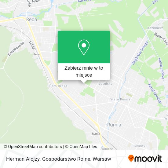 Mapa Herman Alojzy. Gospodarstwo Rolne