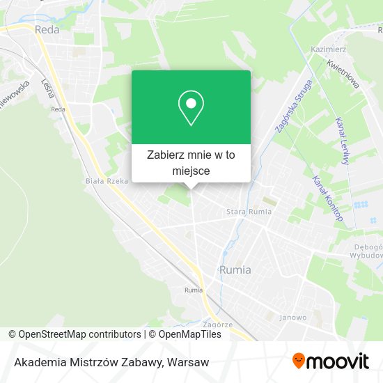 Mapa Akademia Mistrzów Zabawy