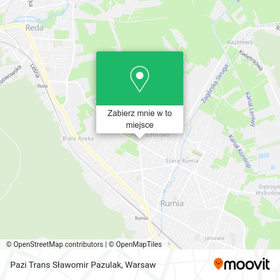 Mapa Pazi Trans Sławomir Pazulak