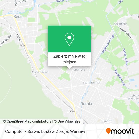 Mapa Computer - Serwis Lesław Zbroja