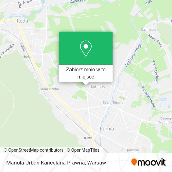 Mapa Mariola Urban Kancelaria Prawna