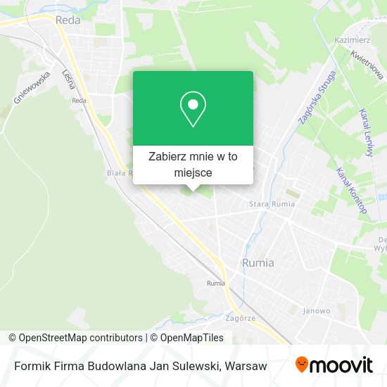 Mapa Formik Firma Budowlana Jan Sulewski