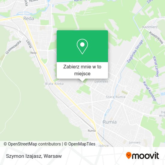 Mapa Szymon Izajasz