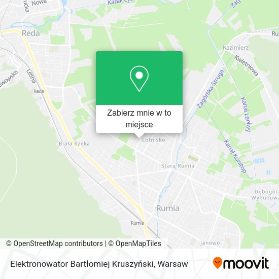 Mapa Elektronowator Bartłomiej Kruszyński