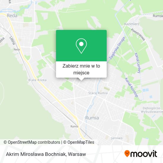 Mapa Akrim Mirosława Bochniak