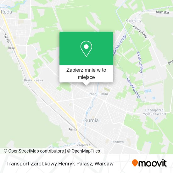 Mapa Transport Zarobkowy Henryk Palasz