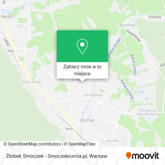 Mapa Żłobek Smoczek - Smoczekrumia.pl