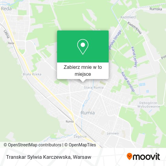 Mapa Transkar Sylwia Karczewska