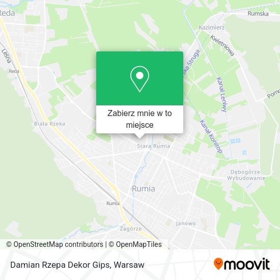 Mapa Damian Rzepa Dekor Gips