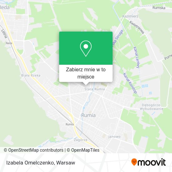 Mapa Izabela Omelczenko