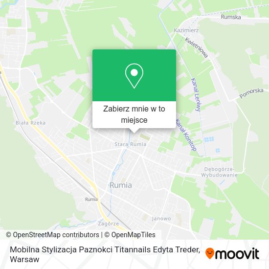 Mapa Mobilna Stylizacja Paznokci Titannails Edyta Treder