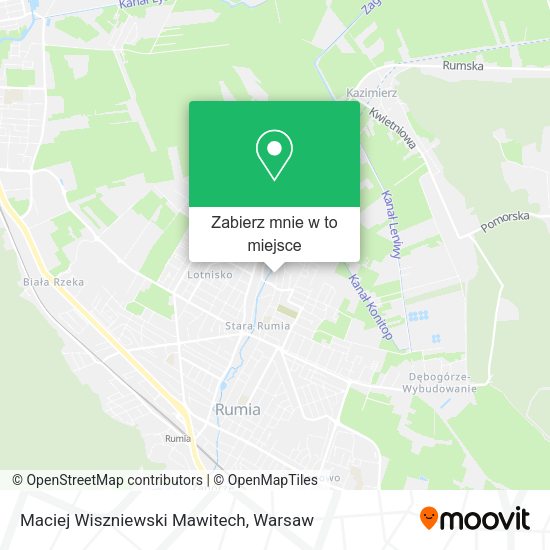 Mapa Maciej Wiszniewski Mawitech