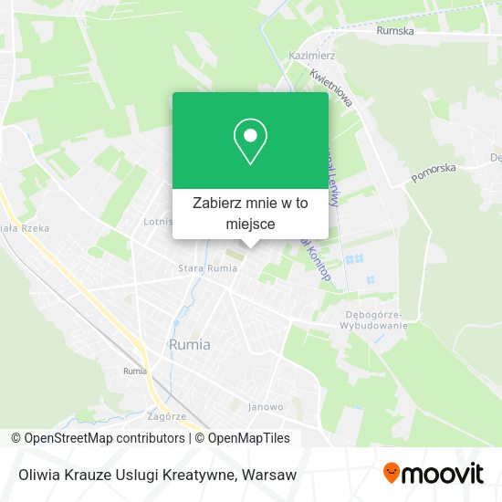 Mapa Oliwia Krauze Uslugi Kreatywne