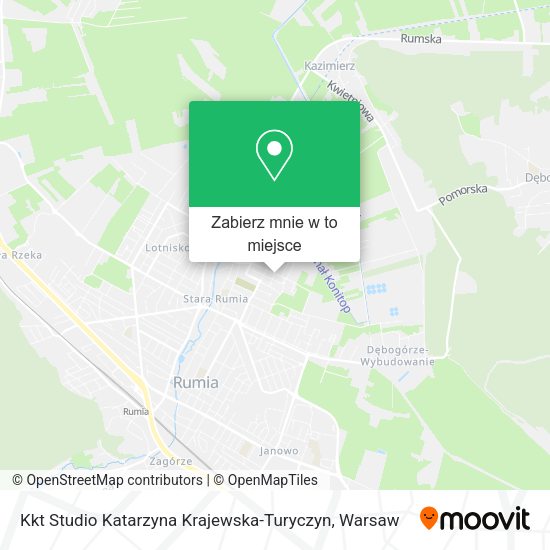 Mapa Kkt Studio Katarzyna Krajewska-Turyczyn