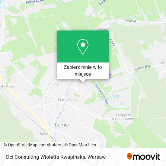 Mapa Dci Consulting Wioletta Kwapińska