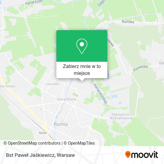 Mapa Bst Paweł Jaśkiewicz