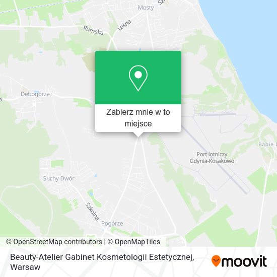 Mapa Beauty-Atelier Gabinet Kosmetologii Estetycznej