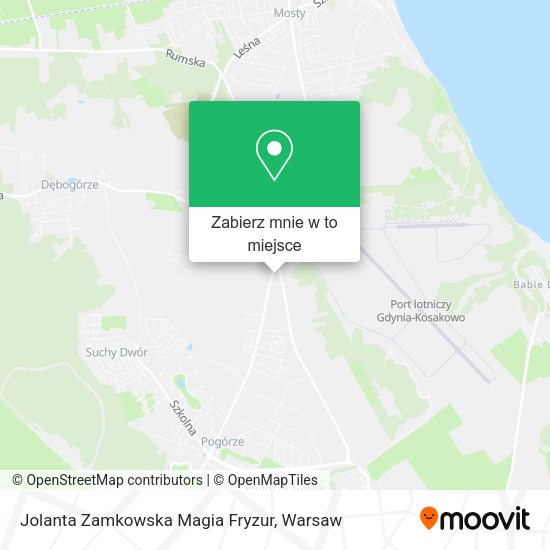 Mapa Jolanta Zamkowska Magia Fryzur