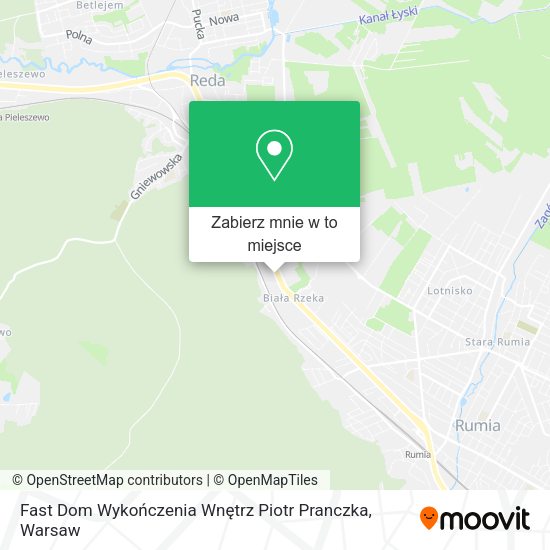 Mapa Fast Dom Wykończenia Wnętrz Piotr Pranczka