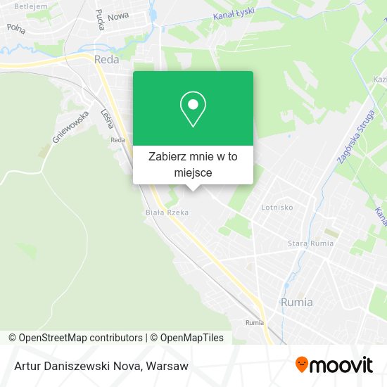 Mapa Artur Daniszewski Nova