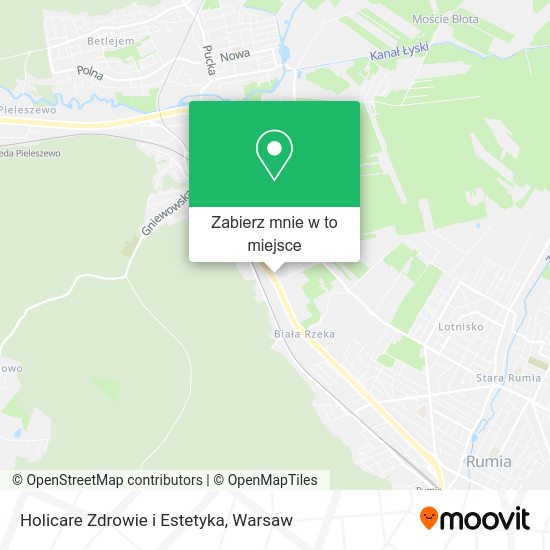 Mapa Holicare Zdrowie i Estetyka